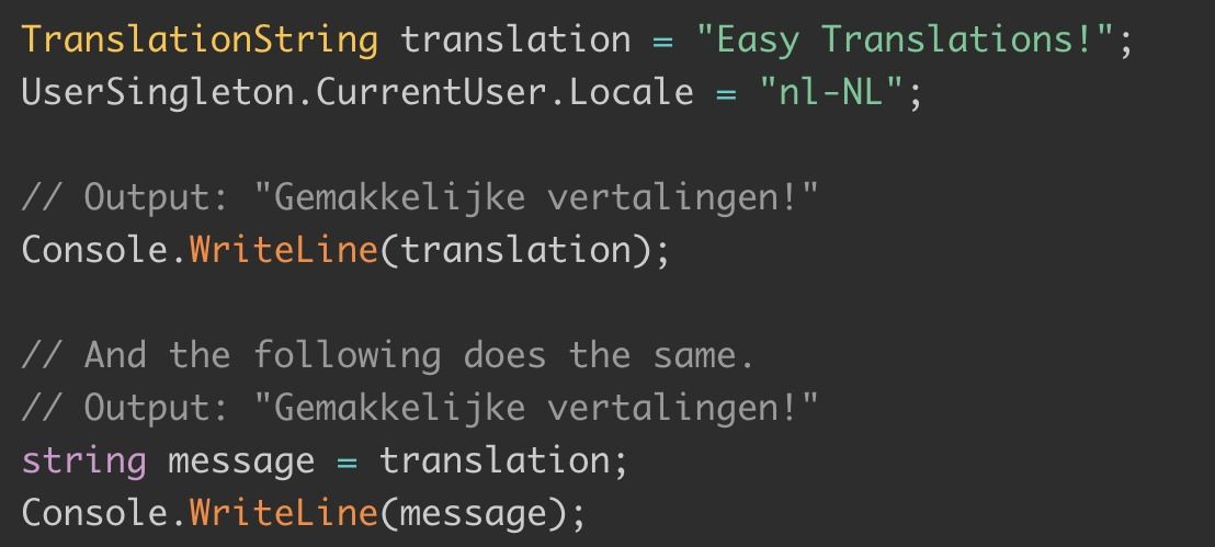 Simple translations in C#